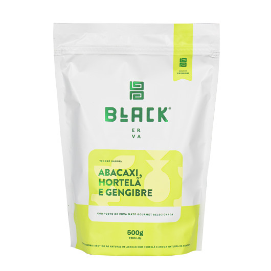 Erva Mate -Abacaxi, Hortelã e Gengibre