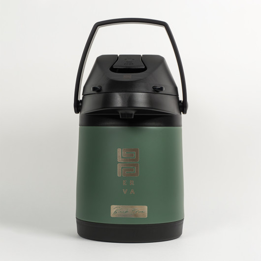 Garrafa Térmica Inox 2,5 L - Verde