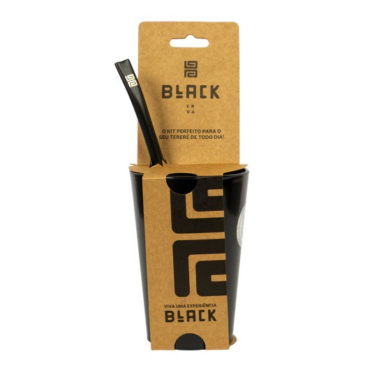 Kit Basic - Black Erva - PRETO