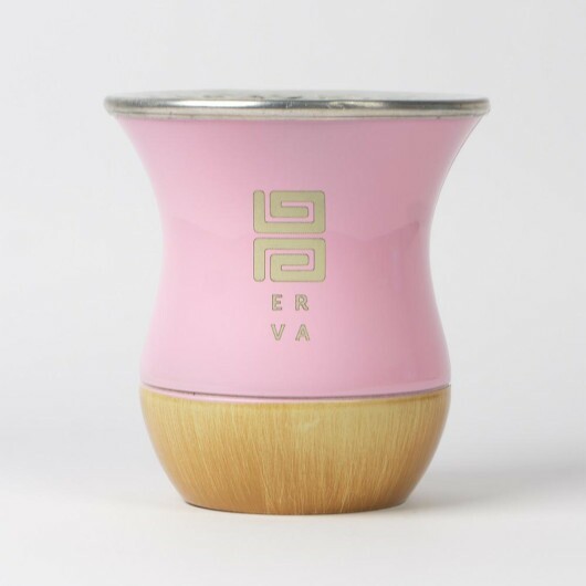Cuia para Chimarrão-Rosa