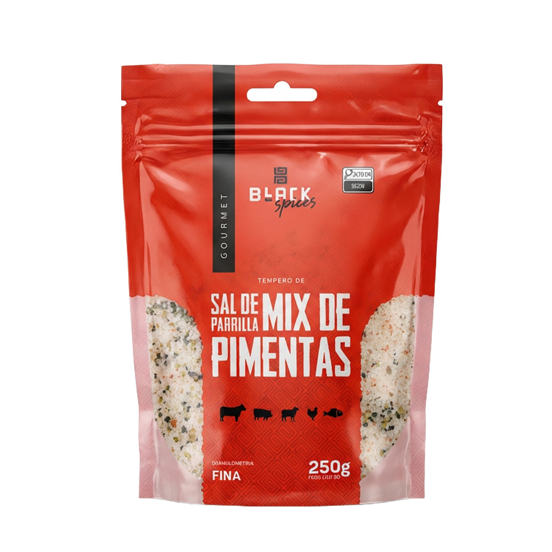 Sachê Sal de Parrilla Mix de Pimenta
