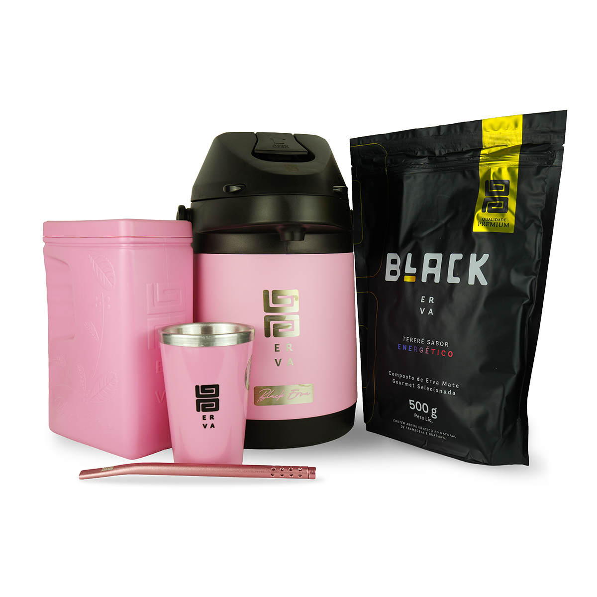 Kit Tereré Elegance Rosa