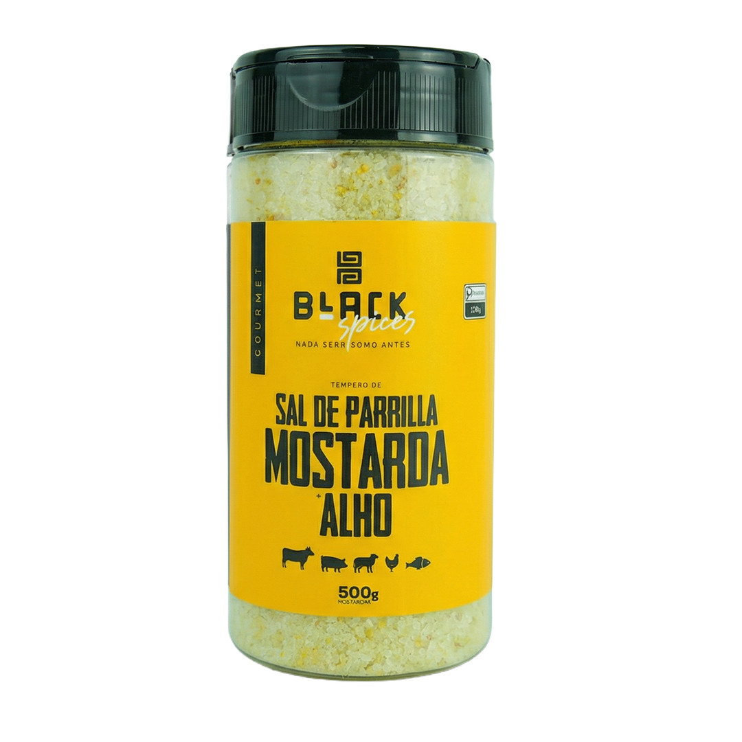 Sal de Parrilla - Mostarda e Alho