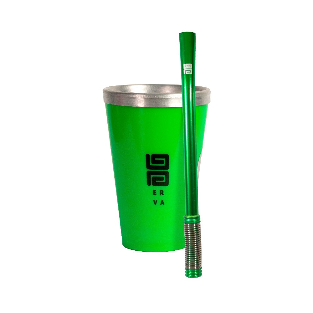 Kit Copo Térmico e Bomba Mola Externa - Colors 