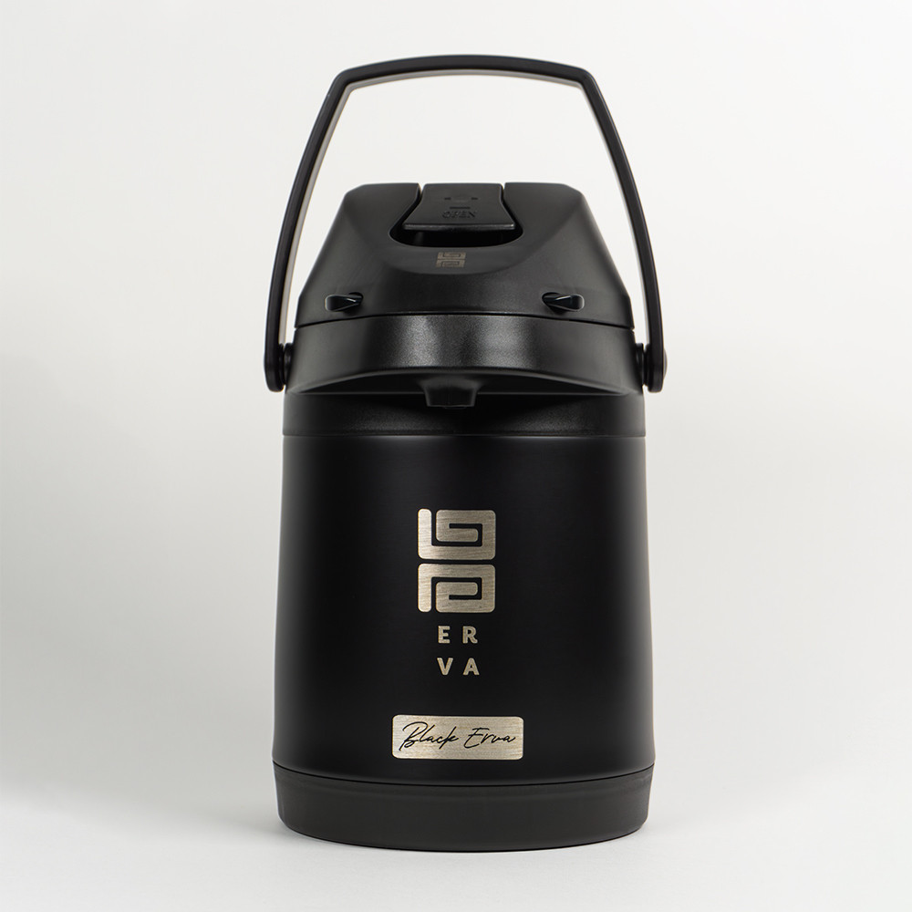 Garrafa Térmica Inox 2,5 L - Preta