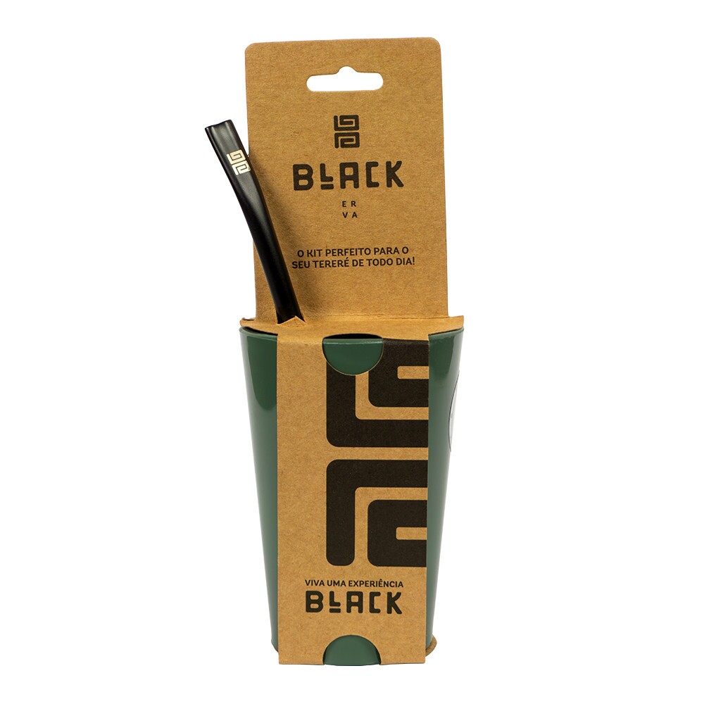 Kit Basic - Black Erva - VERDE MATE Kit Basic - Black Erva - VERDE MATE