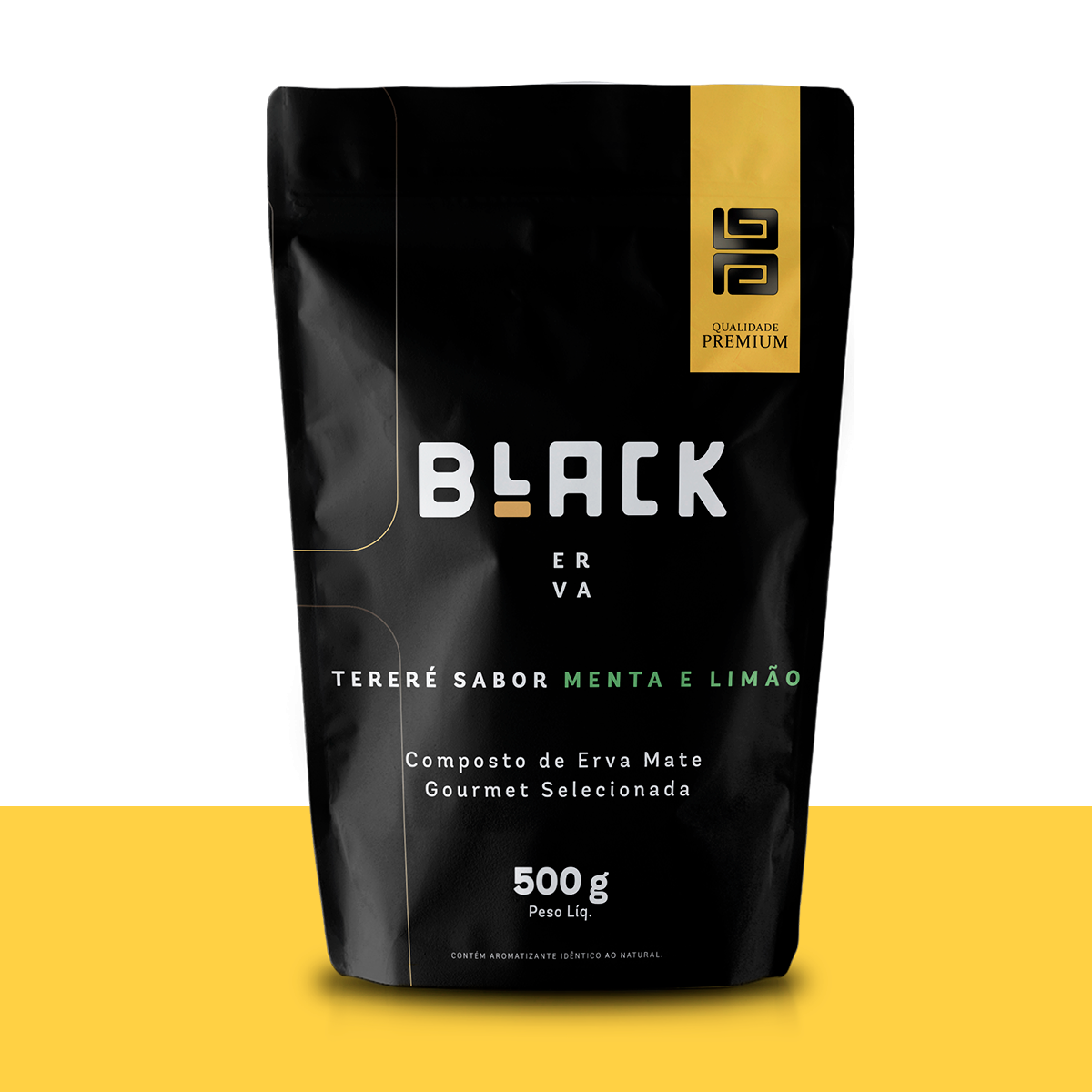 Erva Mate - Menta e Limão Erva Mate - Menta e Limão