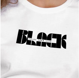 T-Shirt Feminina Black Erva - ENJOY