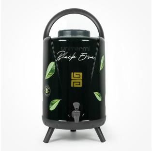 Botijão Black com Torneira Preto 10 L