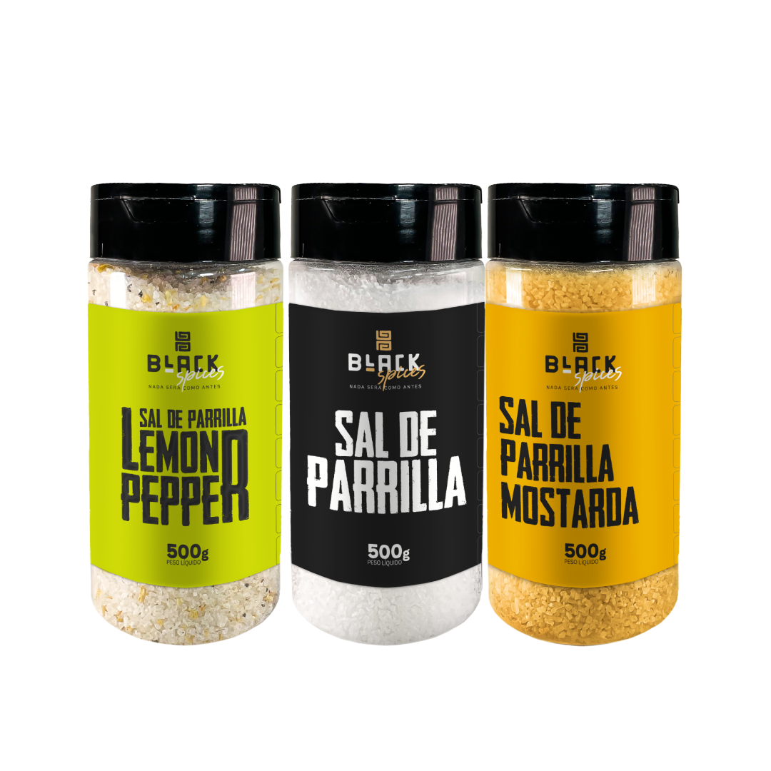 Escolha o Sabor do Sal de Parrilla
