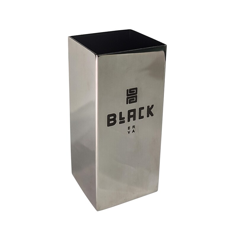 Escolha a cor do Copo Quadrado Inox