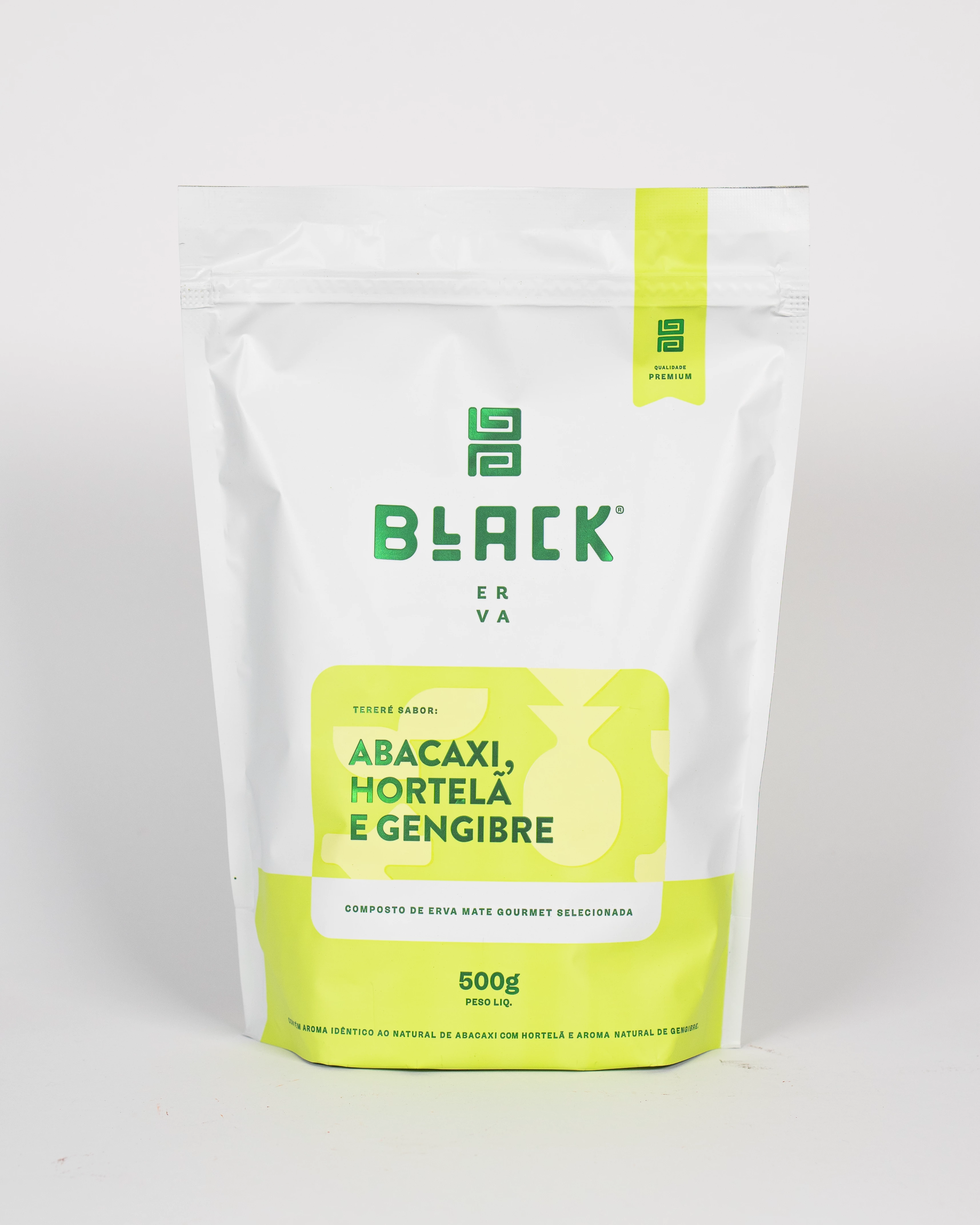 Erva Mate -Abacaxi, Hortelã e Gengibre