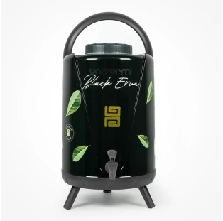 Botijão Black com Torneira Preto 10 L